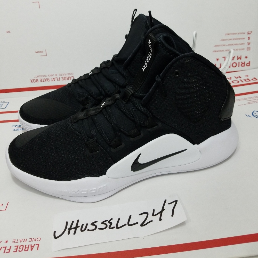 Nike Hyperdunk X Mens Basketball Shoes 11 Black Wh